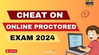 Best Ways How to Cheat on online proctored exam 2024 [upl. by Gwenni]