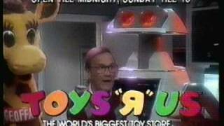 1986 Toys quotRquot Us Christmas commercial [upl. by Jaymee]