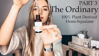 The Ordinary 100 Plant Derived HemiSqualane Review  Vegan amp Cruelty Free Skincare [upl. by Atel]