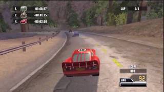 Cars Race O Rama PS3 Gameplay Point to Point Racing [upl. by Eisnyl]