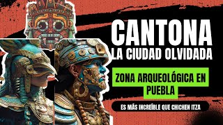 CANTONA la ciudad más increíble que Chichen Itza en Puebla [upl. by Lebar]