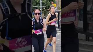 London Half Marathon shorts londonmarathon marathon halfmarathon 2023 [upl. by Aimat]