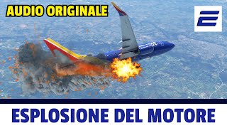 ⚫️ ESPLODE IL MOTORE A 10000 METRI  ✈️ Volo Southwest 1380 [upl. by Kifar]