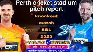 BBL 2024 Perth Scorchers vs Adelaide Strikers Knockout Match Prediction  SCO vs STR Dream11  Live [upl. by Callum]