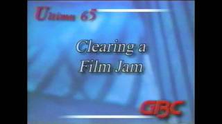 GBC Ultima 65  Clearing a Film Jam  1710740 [upl. by Eihpos]