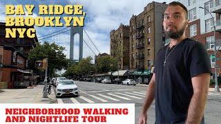 Bay Ridge  The Saturday Night Fever Neighborhood  NYC Walking Tour and Travel Vlog [upl. by Einra]