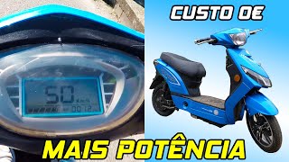 AUMENTEI A POTÊNCIA DA SCOOTER ELÉTRICA Power shunt MOD [upl. by Leanne940]