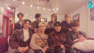 ENG SUB ATEEZ VLIVE 20190316  THE EXPEDITION TOUR IN LA 하기 전 두근두근😆 [upl. by Eiramnerual]