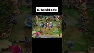 x27 Warwick 4 Star tft teamfighttactics 4star warwick [upl. by Assyl903]