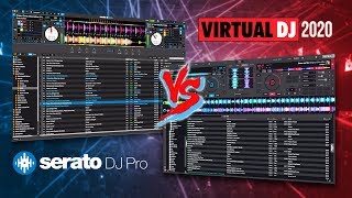 Virtual DJ 2020 Vs Serato DJ Pro  Which would YOU pick [upl. by Eidob788]