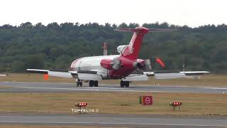 Boeing 727 powerful Jet Noise Shocking Spectators [upl. by Aver]