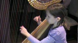 Three traditional Chanukah songs for the harp [upl. by Ettenor]