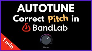 BandLab Autotune  How to use mobile [upl. by Liew704]