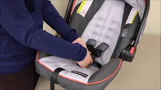 Rethreading the Harness Infant Car Seat [upl. by Nine]