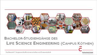 Biotechnologie Lebensmitteltechnologie Pharmatechnik amp Verfahrenstechnik I Hochschule Anhalt [upl. by Drusie794]