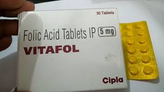 Vitafol 5 MG Tablet  Uses Side Effects Substitutes Composition [upl. by Emelen730]