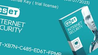 ESET NOD32 ANTIVIRUS Free Trial License activation key for 30 days  July 05 2023 [upl. by Comstock235]