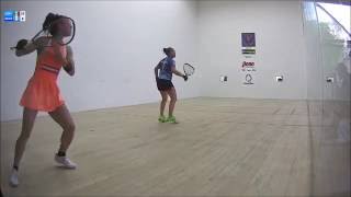 2016 Racquetball World Championships Womens Singles Final Martinez GUA vs Longoria MEX [upl. by Annerb686]