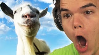 BEST SIMULATOR EVER Goat Simulator [upl. by Anitsirhk711]