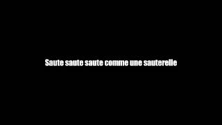 Saute Saute Saute comme une sauterelle Mix [upl. by Salmon]