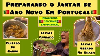 JANTAR DE PASSAGEM DE ANO 202324 EM PORTUGAL 🇵🇹felizanonovo vidadeimigrante [upl. by Adnilra605]