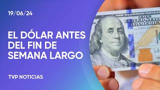 Economía el dólar blue cerró a 1300 pesos [upl. by Ackerley647]