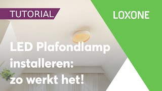 LED Plafondlamp installeren  zo werkt het [upl. by Jarlathus]