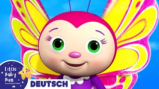 Schmetterling Lied  Kinderlieder  Little Baby Bum Deutsch  Cartoons für Kinder [upl. by Earla]