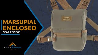 Marsupial Enclosed Binocular Harness Tested and Field Reviewed  Gear Review [upl. by Nylesaj]