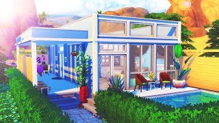 The Sims 4 Speed Build  Tiny Modern Home [upl. by Einahpetse]