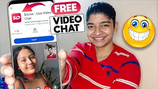 Free Video Call App  Free Video Chat App  Video Call With Strangers Free [upl. by Pirali]