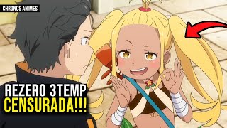 REZERO 3 TEMPORADA CENSURADA DATA DE ESTREIA TRAILER E [upl. by Hsekin899]