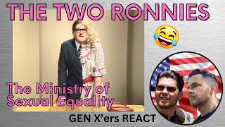 GEN Xers REACT  The Two Ronnies  The Ministry of Sexual Equality [upl. by Otha]