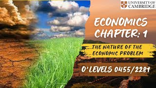 O Level GCSE amp IGCSE Economics I Chapter 1 I The Basic Economic Problem I 22810455 [upl. by Lynn298]