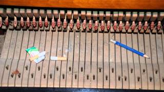 Neglected BSquire upright piano 8 Semitones low [upl. by Enal]