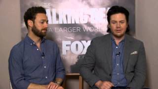 Interview with Josh McDermitt and Ross Marquand  The walking Dead [upl. by Ninazan263]