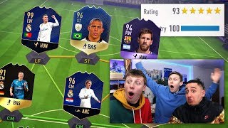 I BEAT W2S amp ANESONGIB IN A 193 FUTDRAFT  FIFA 18 [upl. by Champ43]