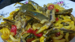 Cazuela de fideos con boquerones en olla GM G Deluxe [upl. by Adnolrehs]