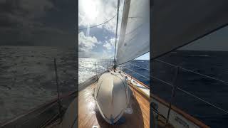 heading up kaiwa channel gosailing alaska sailboat boat hawaii hawaiitoalaska [upl. by Tavi242]