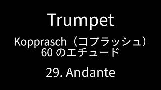 Trumpet Kopprasch 29 [upl. by Roydd913]