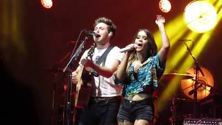 Seeing Blind  Niall Horan feat Maren Morris live in Auburn Seattle August 2 2018 [upl. by Adniral913]