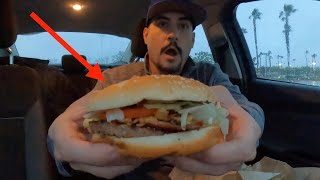 Trying The NEW Candied BACON WHOPPER From Burger King Big Belly Food Review [upl. by Margareta473]