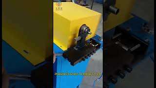 electric heater tube cutting machine semi automatic pipe cutter cuttingmachine tubecutter heater [upl. by Adnilra]