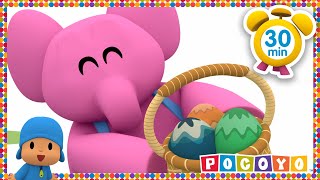 🐰 POCOYO em PORTUGUÊS do BRASIL  Os ovos de Páscoa 30 minutos  DESENHOS ANIMADOS para crianças [upl. by Giarla]