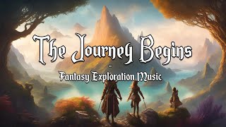 The Journey Begins  DampDTTRPG Adventure Music  1 Hour [upl. by Olaznog606]