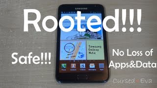 How to Root the Galaxy Note Safest amp Latest N7000  ICS Only  Cursed4Eva [upl. by Bluefield102]