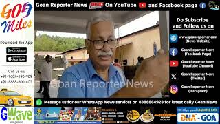 Goan Reporter News Inspection of Approach Road to Tivim Railway Station [upl. by Ciryl]