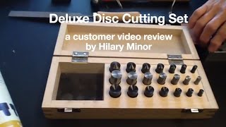 Cooksongold Deluxe Disc Cutting Set Review by Hilary Minor [upl. by Aliled619]