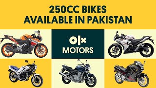 250cc bikes available in Pakistan  OLX Motors [upl. by Desiri]