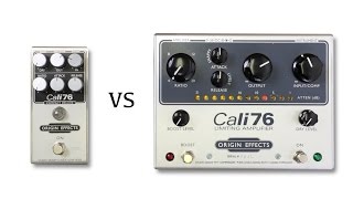 Origin Effects Cali76 vs Cali76 Compact Deluxe [upl. by Moyers]